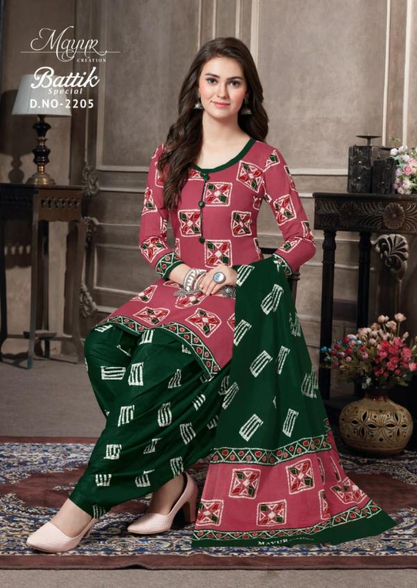 Mayur Battik Special Vol-22 Cotton Designer Exclusive Dress Material